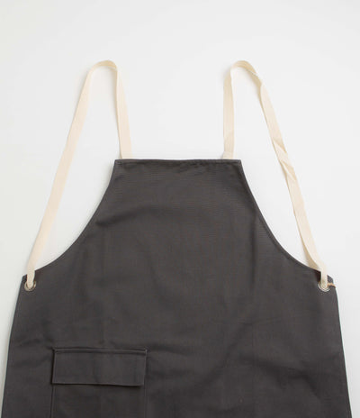 Uskees 9001 Canvas Tie-Back Apron - Charcoal