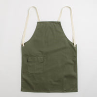 Uskees 9001 Canvas Tie-Back Apron - Coriander thumbnail