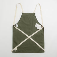 Uskees 9001 Canvas Tie-Back Apron - Coriander thumbnail