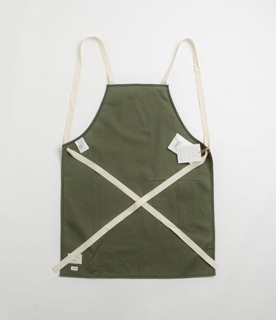 Uskees 9001 Canvas Tie-Back Apron - Coriander