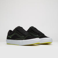 Vans BMX Old Skool Shoes - Black / Neon Yellow thumbnail