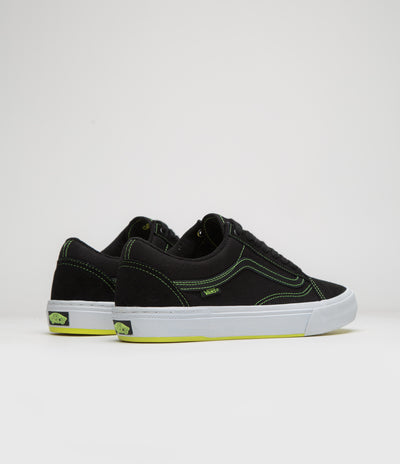 Vans BMX Old Skool Shoes - Black / Neon Yellow