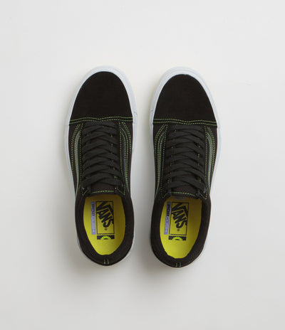 Vans BMX Old Skool Shoes - Black / Neon Yellow