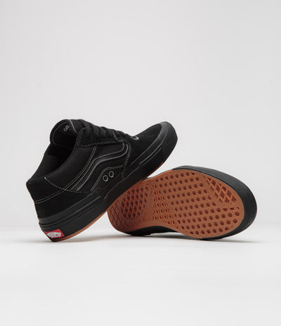 Vans BMX Style 114 Shoes - Black / White / Black