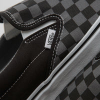 Vans Classic Slip-On Shoes - Black / Pewter Checkerboard thumbnail