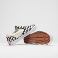 Vans Classic Slip-On Shoes - Black / White Checkerboard thumbnail