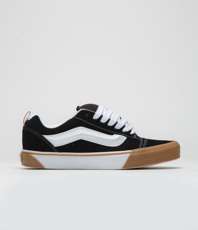 Vans Knu Skool Shoes - Gum Bumper Black