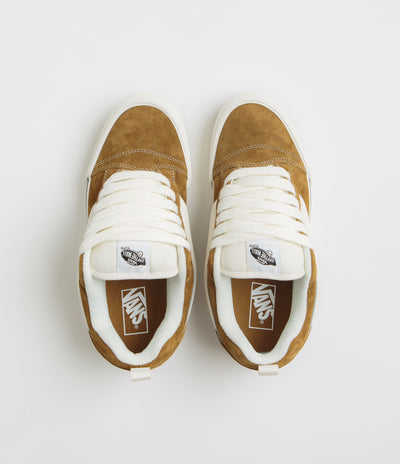 Vans Knu Skool Shoes - Pig Suede Brown