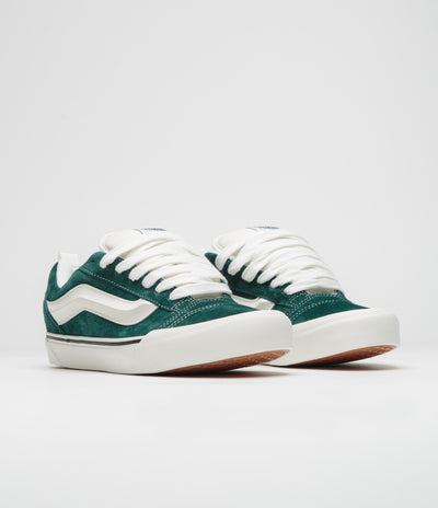 Vans Knu Skool Shoes - Pig Suede Green