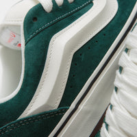 Vans Knu Skool Shoes - Pig Suede Green thumbnail