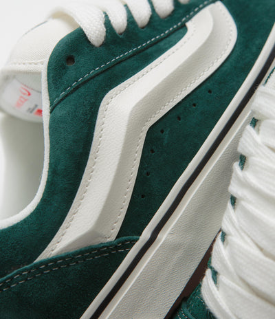 Vans Knu Skool Shoes - Pig Suede Green