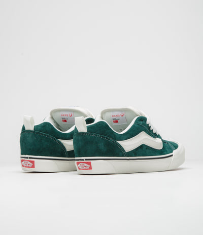 Vans Knu Skool Shoes - Pig Suede Green