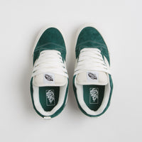 Vans Knu Skool Shoes - Pig Suede Green thumbnail