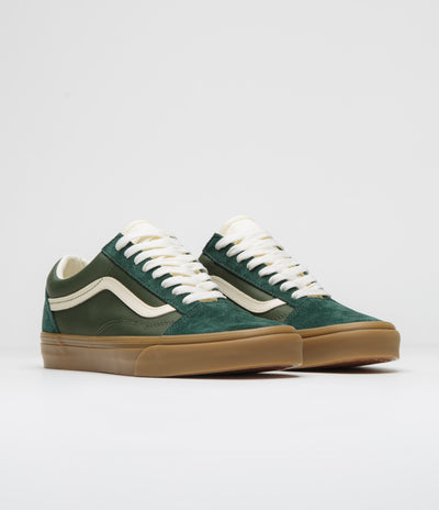 Vans Old Skool Shoes - Sporty Green / Gum