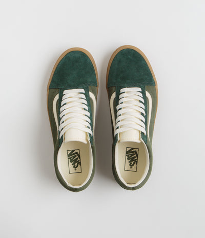 Vans Old Skool Shoes - Sporty Green / Gum