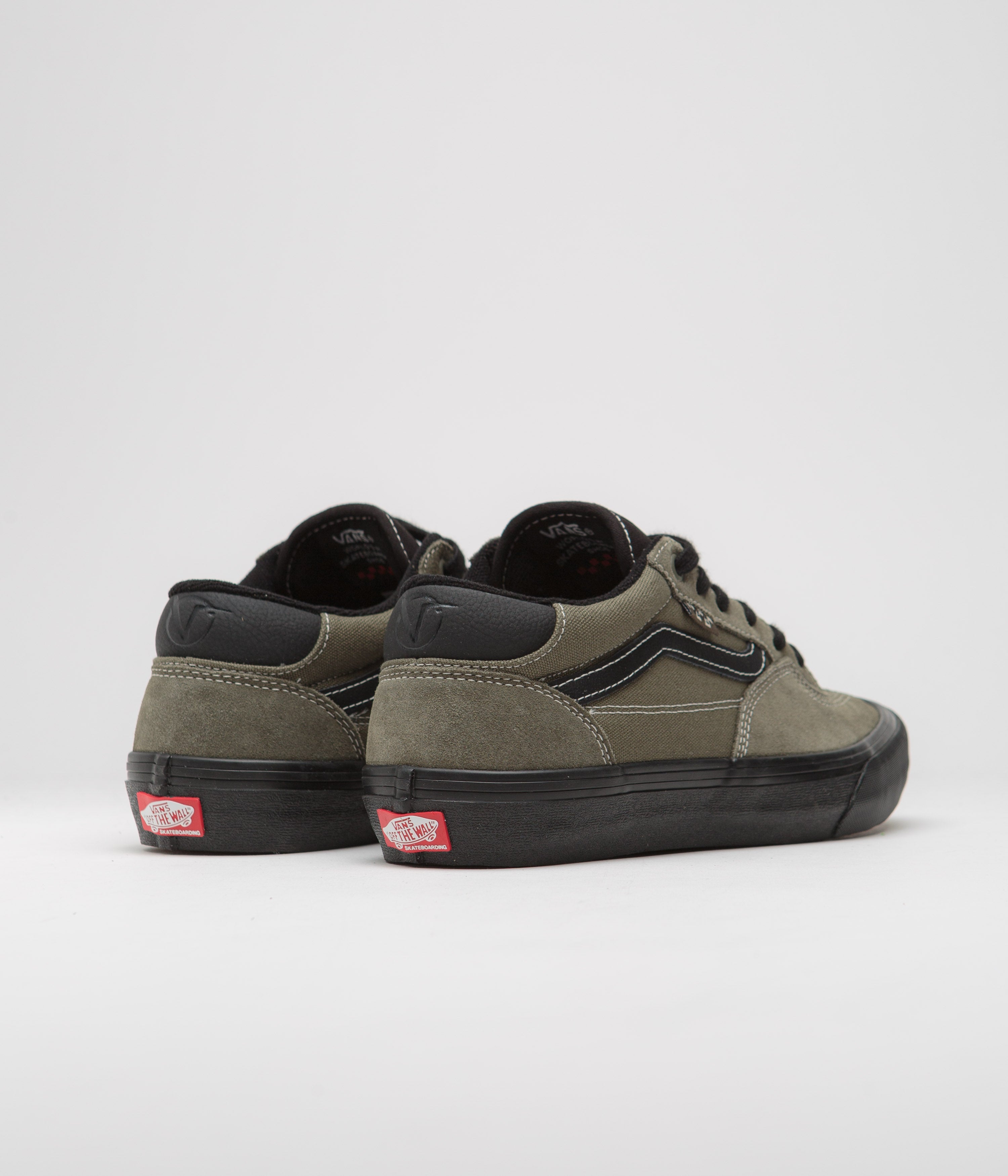 Vans Rowan Shoes Olive Black Flatspot 6632