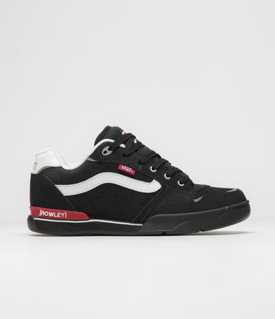 Vans Rowley XLT Shoes - Black / White / Red