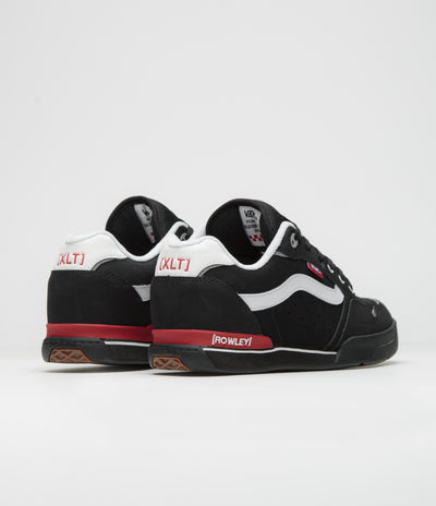 Vans Rowley XLT Shoes - Black / White / Red