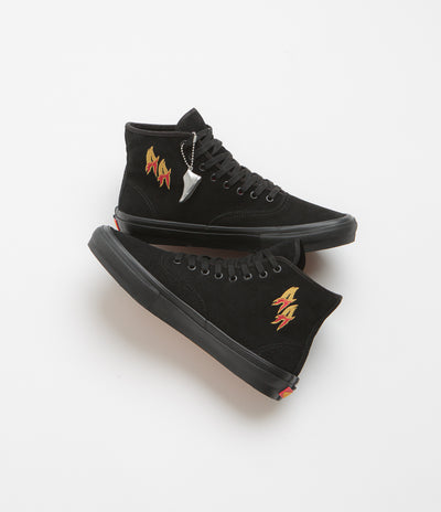 Vans Skate Authentic High Shoes - (Andrew Allen) Black