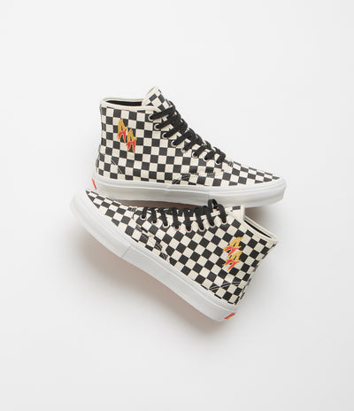 Vans Skate Authentic High Shoes - (Andrew Allen) Checkerboard