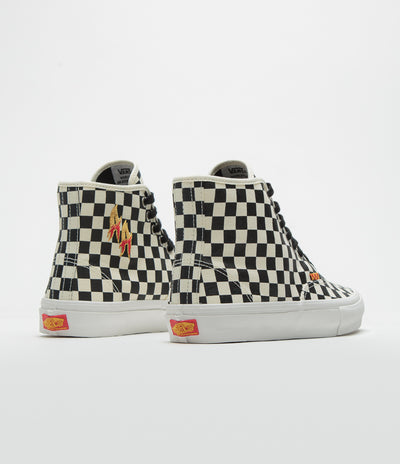 Vans Skate Authentic High Shoes - (Andrew Allen) Checkerboard