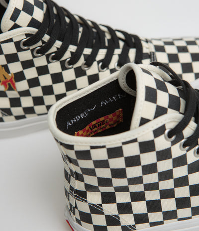 Vans Skate Authentic High Shoes - (Andrew Allen) Checkerboard