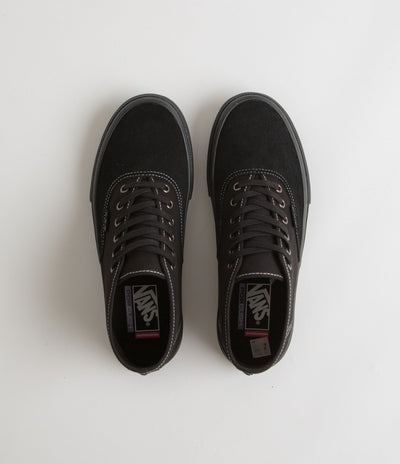 Vans Skate Authentic Mid Shoes - Blackout