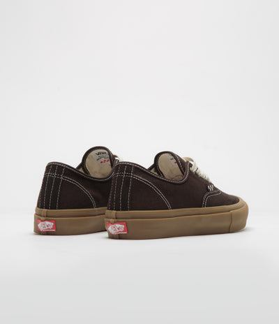 Vans Skate Authentic Shoes - Brown / Gum