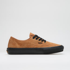 Hairy Suede Black / Rust