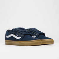 Vans Skate Chukka Low Sidestripe Shoes - Navy / Gum thumbnail
