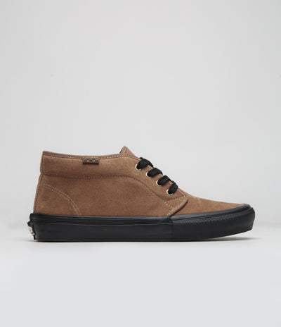 Vans Skate Chukka VCU Shoes - Brown / Black