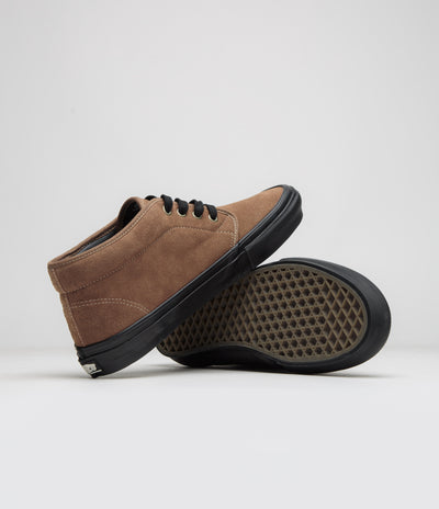 Vans Skate Chukka VCU Shoes - Brown / Black