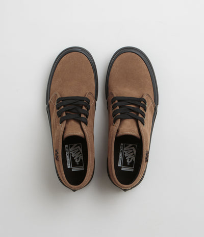 Vans Skate Chukka VCU Shoes - Brown / Black