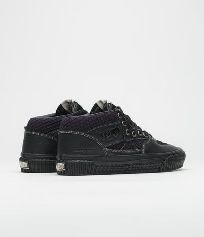 Vans Skate Half Cab Shoes - (Pass Port) Black