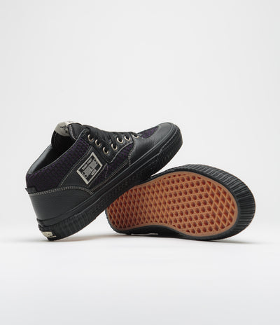 Vans Skate Half Cab Shoes - (Pass Port) Black