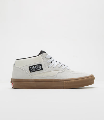 Vans Skate Half Cab Shoes - Antique White / Gum