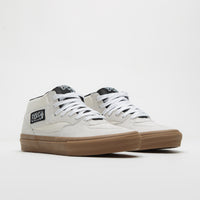 Vans Skate Half Cab Shoes - Antique White / Gum thumbnail