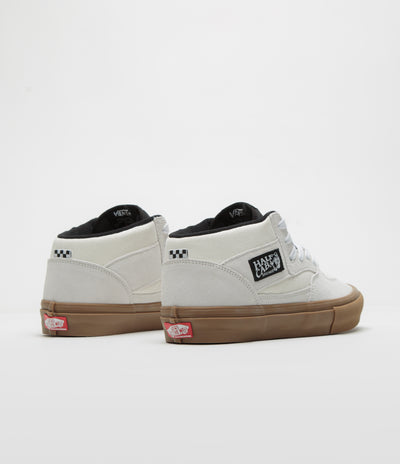 Vans Skate Half Cab Shoes - Antique White / Gum