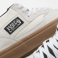 Vans Skate Half Cab Shoes - Antique White / Gum thumbnail