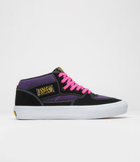 Vans Skate Half Cab Shoes - Black / Purple