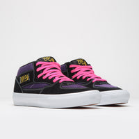 Vans Skate Half Cab Shoes - Black / Purple thumbnail