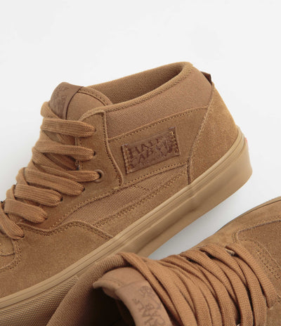 Vans Skate Half Cab Shoes - Brown / Gum