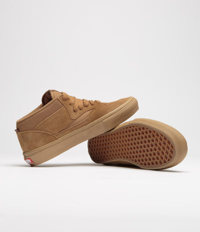 Vans Skate Half Cab Shoes - Brown / Gum