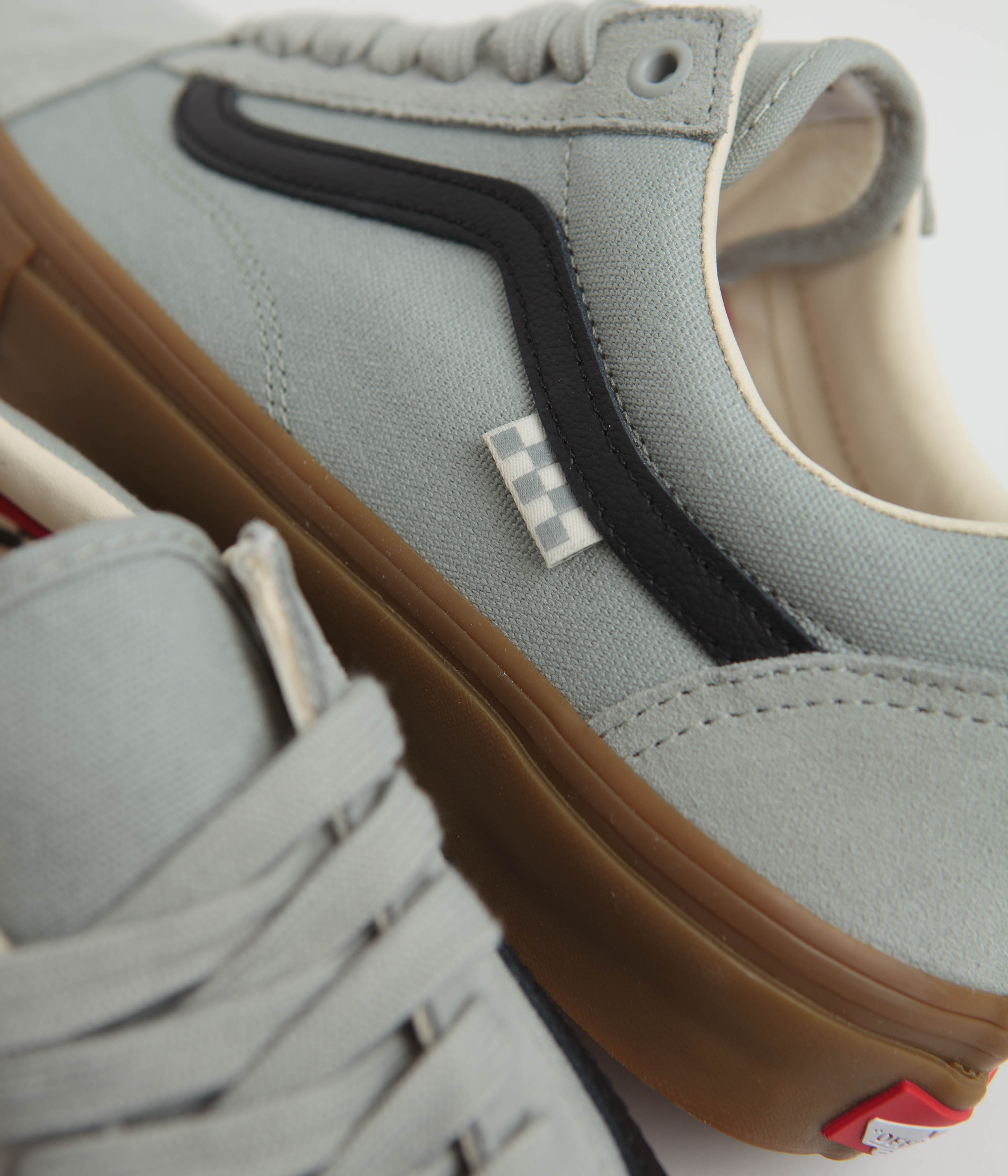 Vans Skate Old Skool Shoes - Grey / Gum | Flatspot