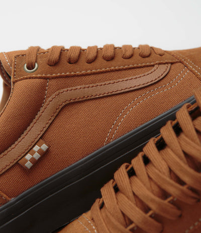 Vans Skate Old Skool Shoes - Sienna / Chocolate