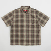 Vans Skate Plaid Short Sleeve Shirt - Walnut thumbnail