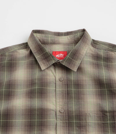 Vans Skate Plaid Short Sleeve Shirt - Walnut