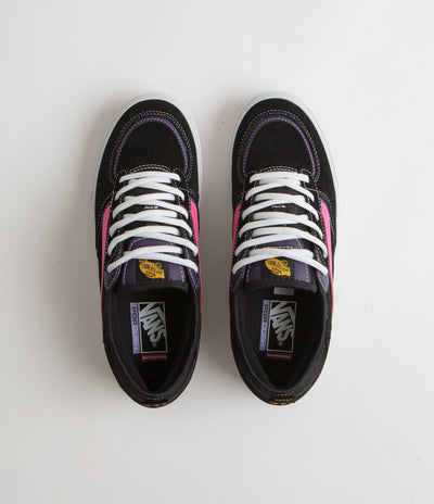 Vans Skate Rowley Shoes - Black / Pink