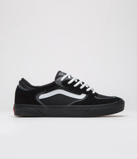 Vans Skate Rowley Shoes - Black / White / Black