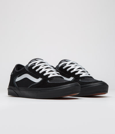 Vans Skate Rowley Shoes - Black / White / Black